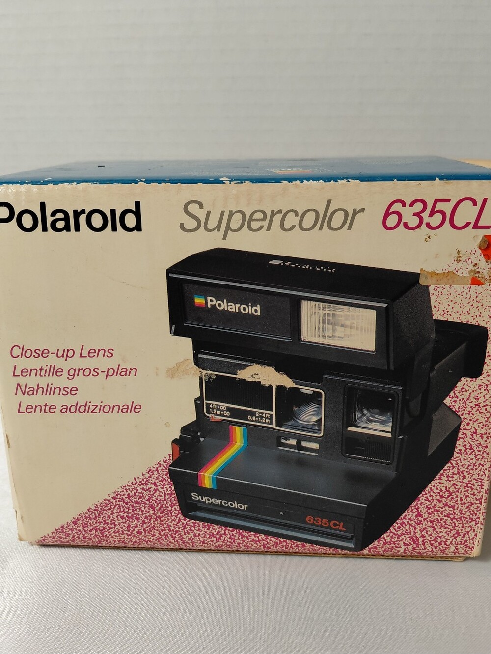 Polaroid Supercolor 635CL Instant Camera - Black